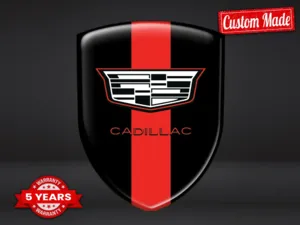 Cadillac Emblema Cupola Lusso Edizione Alta Gamma Etichetta